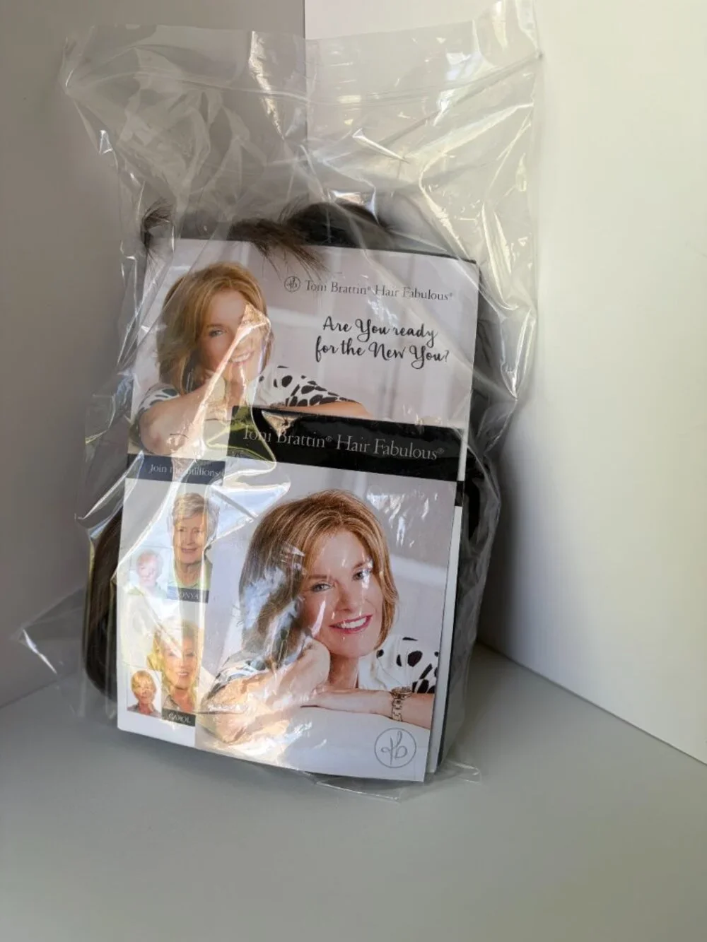 Toni Brattin FLATTERING Plus, Light Brown, HF, Synthetic Wig, NWT